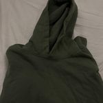 Plain Olive Green Hoodie Size M Photo 1