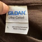 Gildan Philippines Hope Brown T-shirt with Yellow Graphic Size Large Photo 3