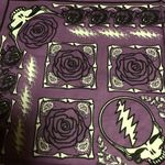 Grateful Dead Purple stealie n bolt  bandana Photo 2