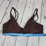 J.Crew Lana bikini top Classic Sculpt Inky Espresso CI681 M NWT Adjustable Strap Photo 8