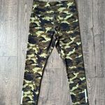 Zyia  Active Green Camo Reflective Soft N Snug Mid-Rise 7/8 24" Photo 0