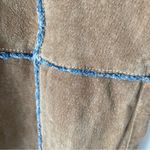 wilson's leather Wilson’s Leather Y2K Suede denim patchwork pants size 10 BOHO Photo 2