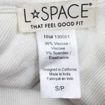 L*Space Alana One Shoulder Ruched Side Mini Dress in Ribbed White Size Small Photo 5