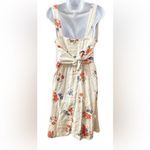 Anthropologie Meadow Rue Floral Ingalls Tie-Waist Dress Size 6 Summer Sun Dress Photo 9