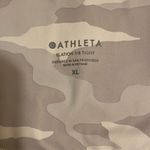 Athleta  Gray Camouflage Camo Elation 7/8 Tights 23" Inseam Size XL Photo 3