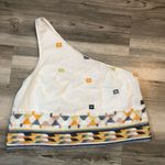 Free People Size Small P embroidered summer shirt, pit to pit is 14 length is 17 Photo 3