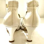 Vintage Italian Leather Tre In High Heel Pumps Size 6 EU 36.5 White Photo 3