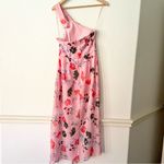 C/MEO COLLECTIVE  Pink Floral Halter Dress Photo 5