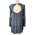 Free People Womens Boho Lace Eyelet Tunic Top Dress XS Coachella Fairy Western Photo 6