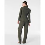 Spanx Crepe Wrap Blazer In Midnight Olive XL NWT Photo 4