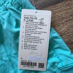 Lululemon Hotty Hot Short High Rise 4” Electric Turquoise Size 4 NWT Photo 2
