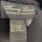 Terry Lewis classic luxuries‎ black quarter zip jacket tennis size S NEW Photo 5