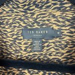 Ted Baker  London Women's Ammbre Exaggerated Shoulder Blouse Animal Print Size‎ 4 Photo 3
