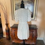 A New Day Black and white polka dot wrap dress short sleeve Photo 1
