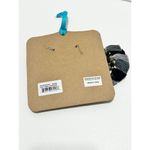 Shiraleah Statement‎ Fringe Tassel Beaded Earrings Dangle Drop Black Gray Gold Photo 4