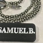 SAMUEL B Sterling Silver 925 Oxidized Popcorn Necklace 24 inches 3mm NWT Photo 2