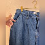 Madewell  Baggy Pleated Straight Wide Leg Jeans Size 30 Photo 2