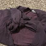 Athleta Tie Crewneck Sweater Purple Small Photo 11