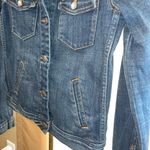 J.Crew Trucker Jean Jacket Women Cropped 02661 Blue Denim Stretch size XS Photo 4