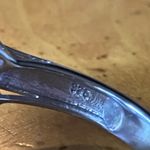 Genuine Rose de France Amethyst Sterling Silver Cocktail Ring Size 8 Photo 5