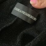 Zadig & Voltaire Zadig Voltaire Black Metallic Cardigan size medium Photo 5