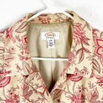 Talbots CHICO’S Silk Blend English Floral Garden Brocade Lined Button Closure Blazer 14W Photo 6