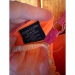 Faded Glory   Dress‎ Tie Dye Ruffle Sleeveless Casual Pink Orange Size XL Y2K Photo 5