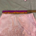 White Fox Boutique  Set Light Pink, Bustier Medium and Sequin Skirt Small Photo 5