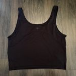 Lululemon Cropped Henley Tank Top Black Photo 4