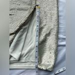 Chelsea and Violet Cream and Gold Flip Sequin Midi Skirt 10 Photo 11