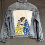 Levi Strauss & Co Light Wash Denim Button Photo 1