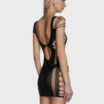 𝅺side Detail Sexy Dress | Exotic Sensual Lingerie Black Photo 5
