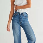 Levi's LEVI’S X Free People Premium Ribcage Straight Jeans in At The Ready Size 32 Photo 0