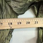 Vintage Victor‎ Costa Women's Green Floral Crinkle Jacket Size 10 Wedding Formal Photo 7