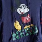  Walt Disney Parks Mickey Plaid Nerd Graphic TShirt Hoodie L Photo 1