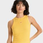 A New Day ‘Embroidered Aperol Spritz Ribbed Tank Top’, size Medium Photo 0