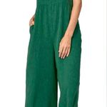 Patagonia Womens Garden Island Jumpsuit Whole Weave Conifer Green Size Medium Photo 2
