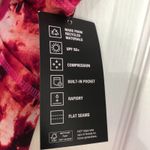 Ideology Womens Leggings 3X Pink Tie Dye Plus Crop High Rise Side Stretch NWT Photo 7