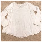 Tokyo Darling ✨ Women's Natural Sheer Long Sleeve Peasant Top✨ Photo 3