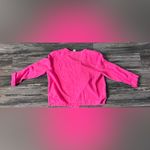 Nic+Zoe  Rumba Linen Blend Moto Jacket‎ Pink  L Organic Linen   $188 Photo 4