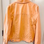 Y2K Statements orange/peach denim button up jacket Orange Size L Photo 1