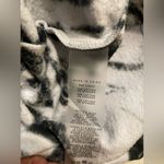 Lacausa NWT  Anthropology Tie Dyed Crewneck Sweatshirt Black & Grey Size M Photo 4