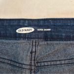 Old Navy Women's Deep Indigo Skinny Jeans size 12 Photo 2