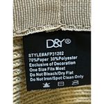 D&Y  David & Young Straw Floppy Hat Underside has peach lace Wide Brim Photo 5