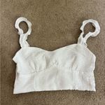 Love Tree White crop tank size small Photo 0