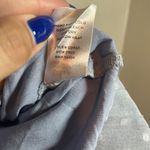 Lulus Poetic Love Dusty Blue Swiss Dot Long Sleeve Pleated Mini Dress Size M Size M Photo 10