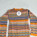 Princess Polly  Womens Size 4 Crochet Capri Mini Dress Orange Blue Stripe NWT Photo 12