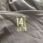 14th & Union  dark gray stretchy tank top cami with adjustable straps women's M Photo 3