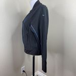 Saucony Black Full Zip Jacket Sz Medium M Lightweight Athletic Running Coat Photo 3