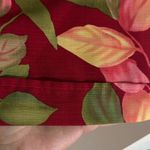 Sag Harbor Red Hawaiian Tropical‎ Shirt Photo 1